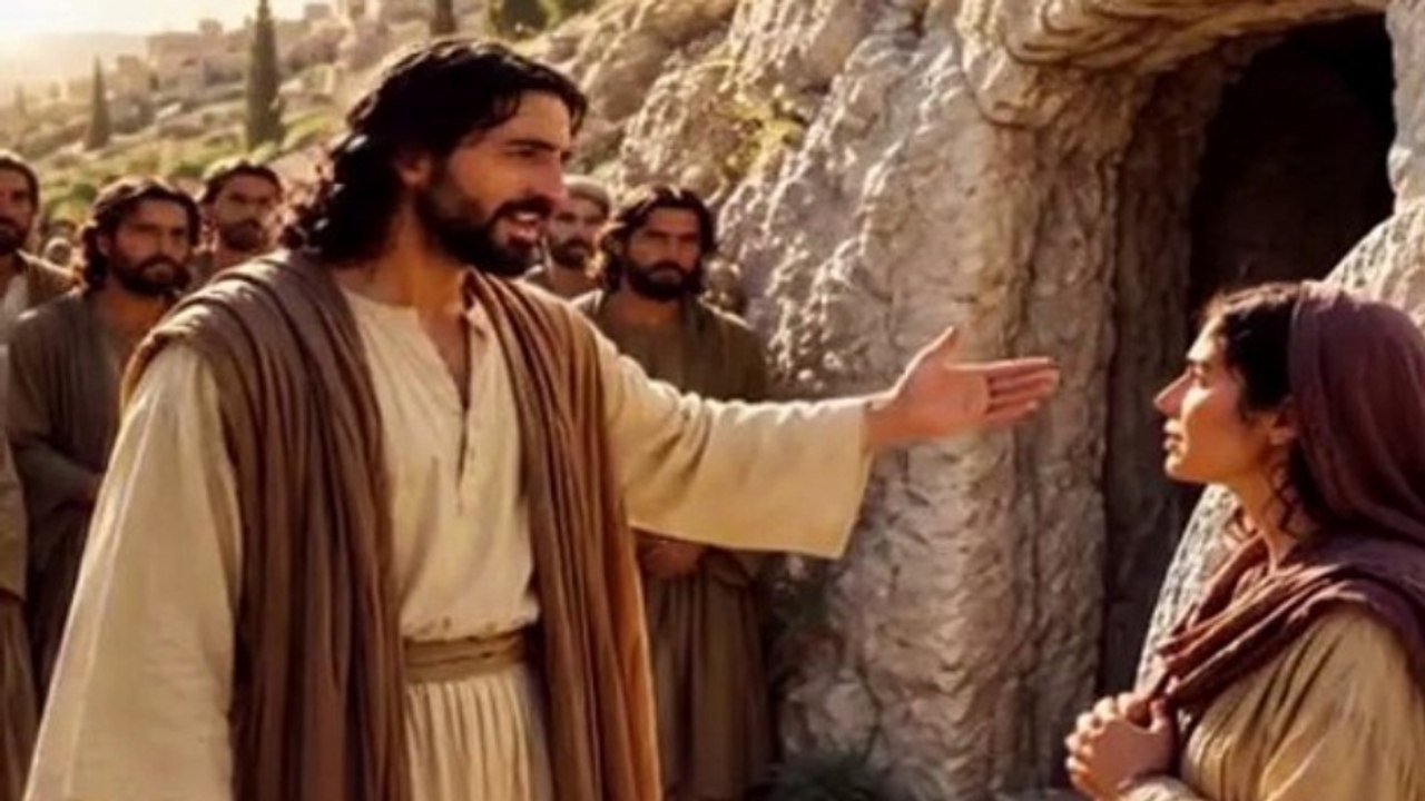 Jesus Speaks to Martha Before Raising Lazarus | John 11:40 | The Glory of God