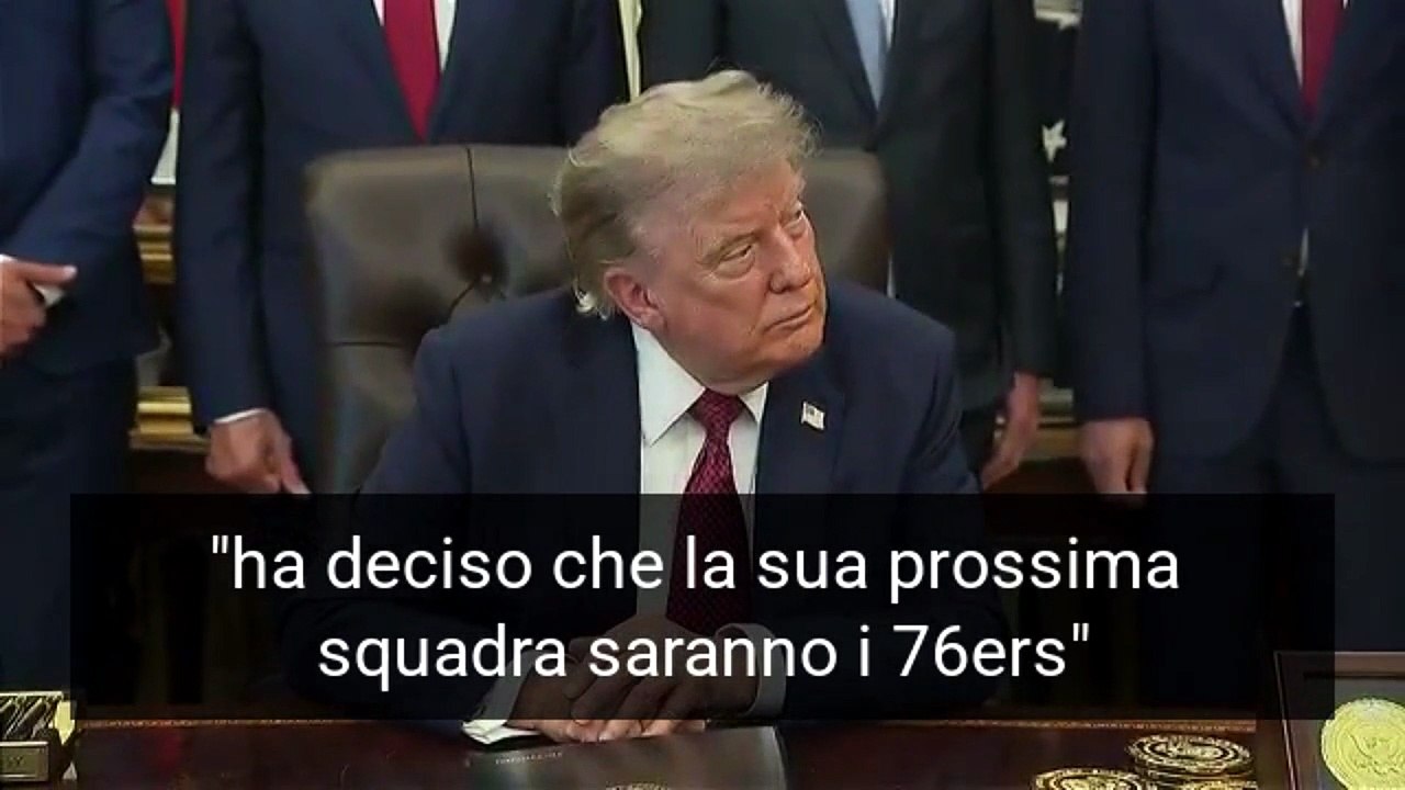 Trump contro LeBron James: "E' un razzista" - Video