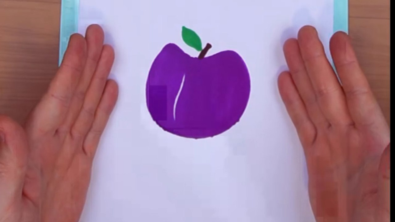 How to draw easy - Ep. 014   fruits plum