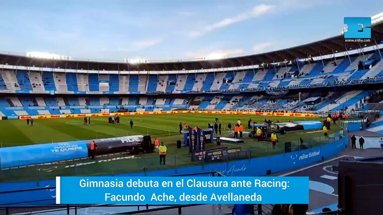 Gimnasia debuta en Avellaneda visitando a Racing