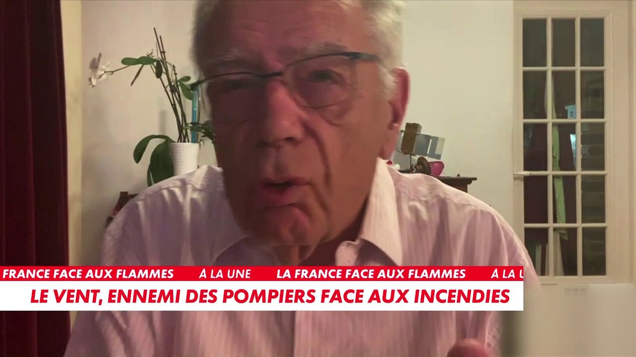 Le vent, l'ennemi des pompiers face aux incendies