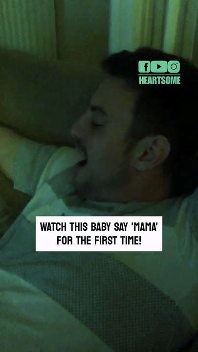 The baby girl melts hearts when she says "Mama" at just six months old