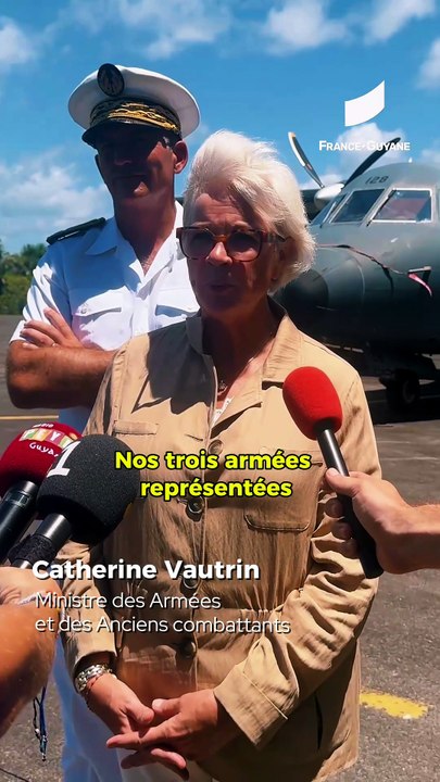[GUYANE] La ministre des Armées affirme son soutien aux millitaires en Guyane