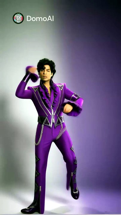 Prince dancing having fun!
