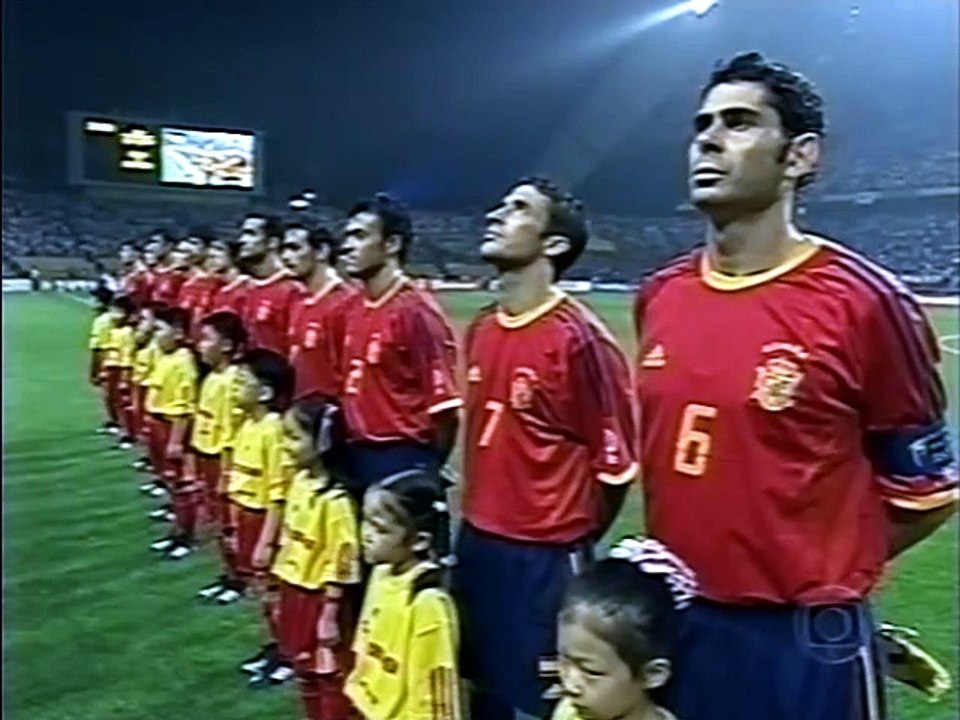 Copa do Mundo 2002  Espanha x Eslovênia (Grupo B) com Luís Roberto (Globo)