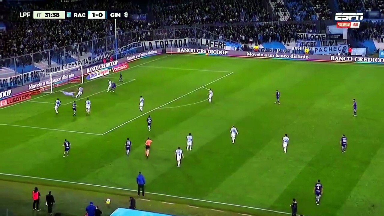 Gimnasia 1 - 1 Racing | Gol de Bautista Barros Schelotto