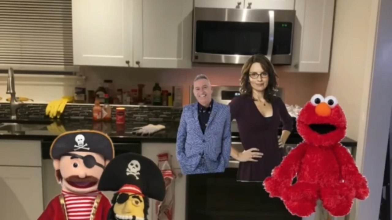 Sesame Street - Pirates Favorite Letter F Jig Dance with Tina Fey (2007) (Remake Version) (HD)