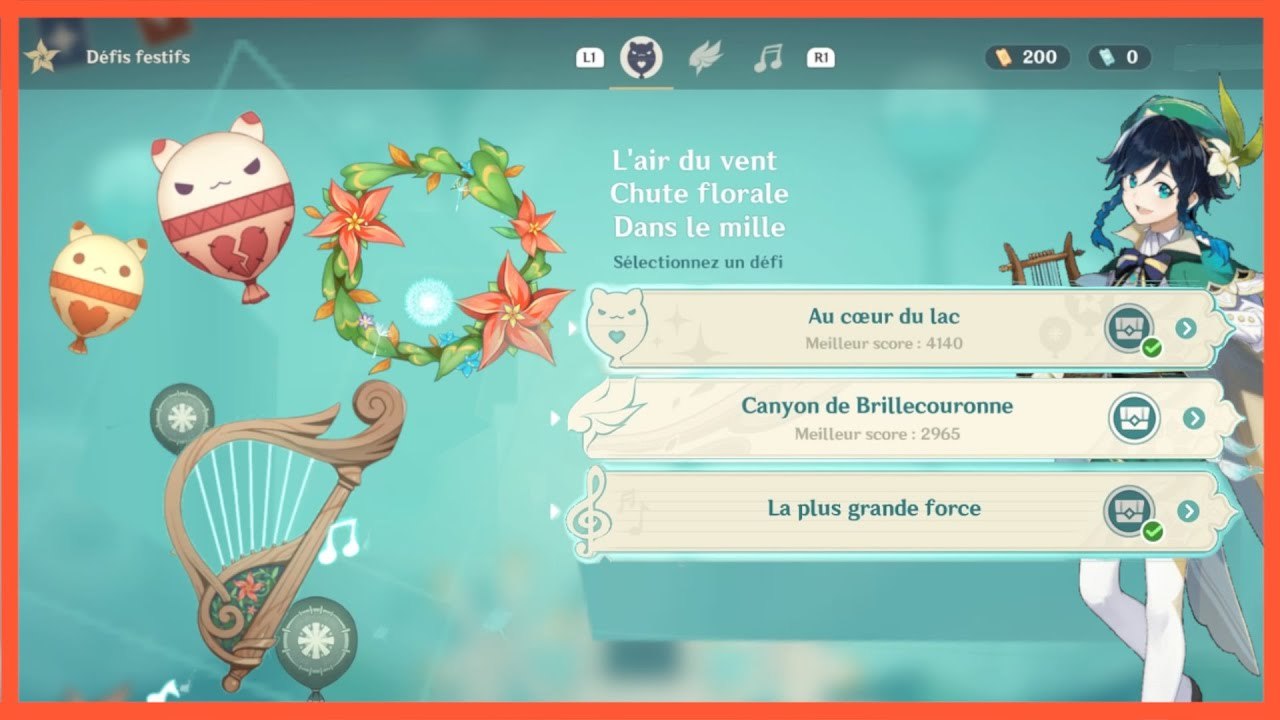 Genshin Impact FR | Invitation des alizées - Défis Festifs : Part 3