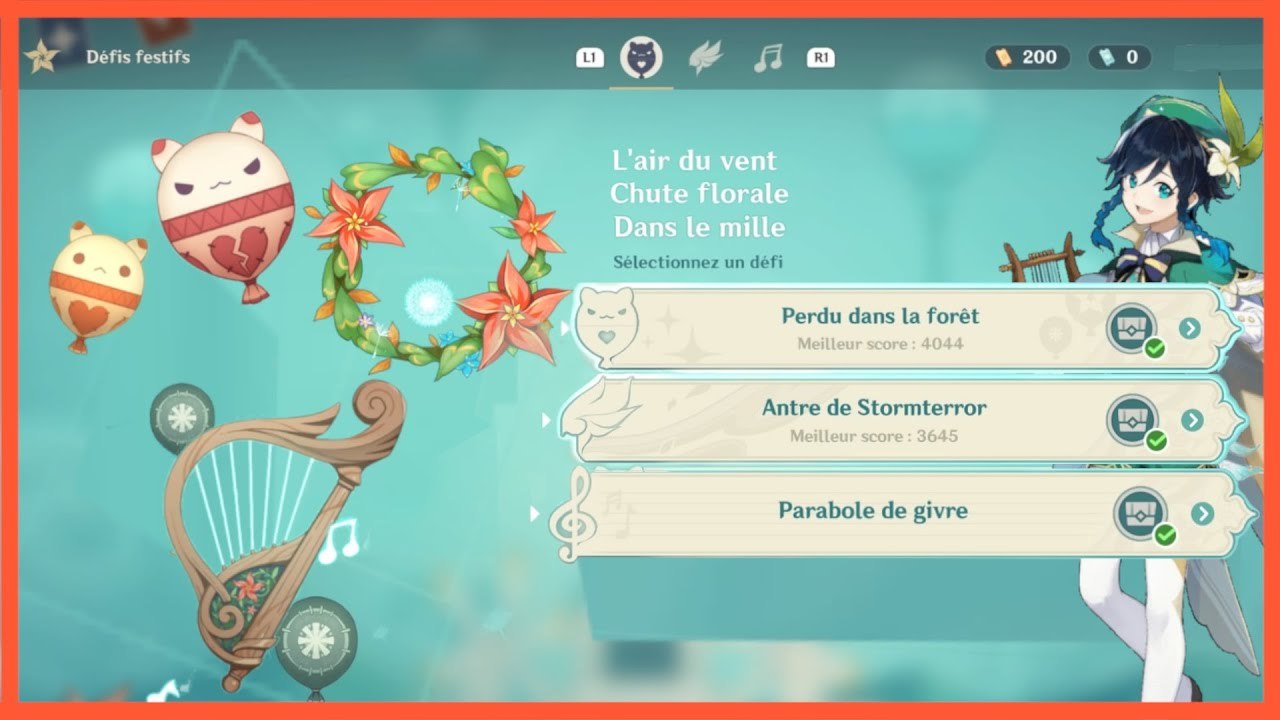 Genshin Impact FR | Invitation des alizées - Défis Festifs : Part 4