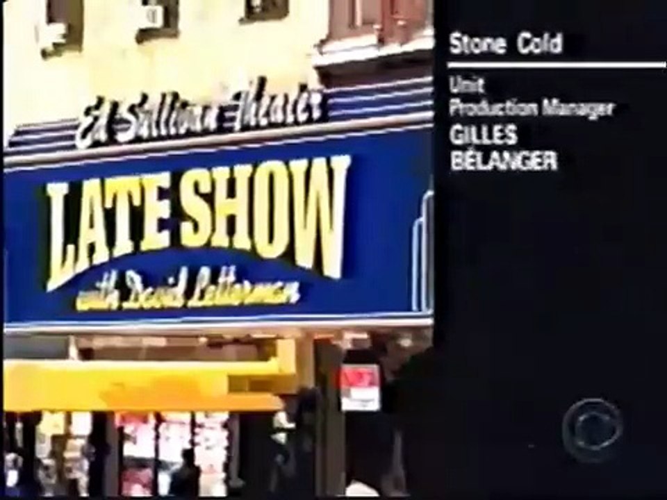 Stone Cold CBS Split Screen Credits