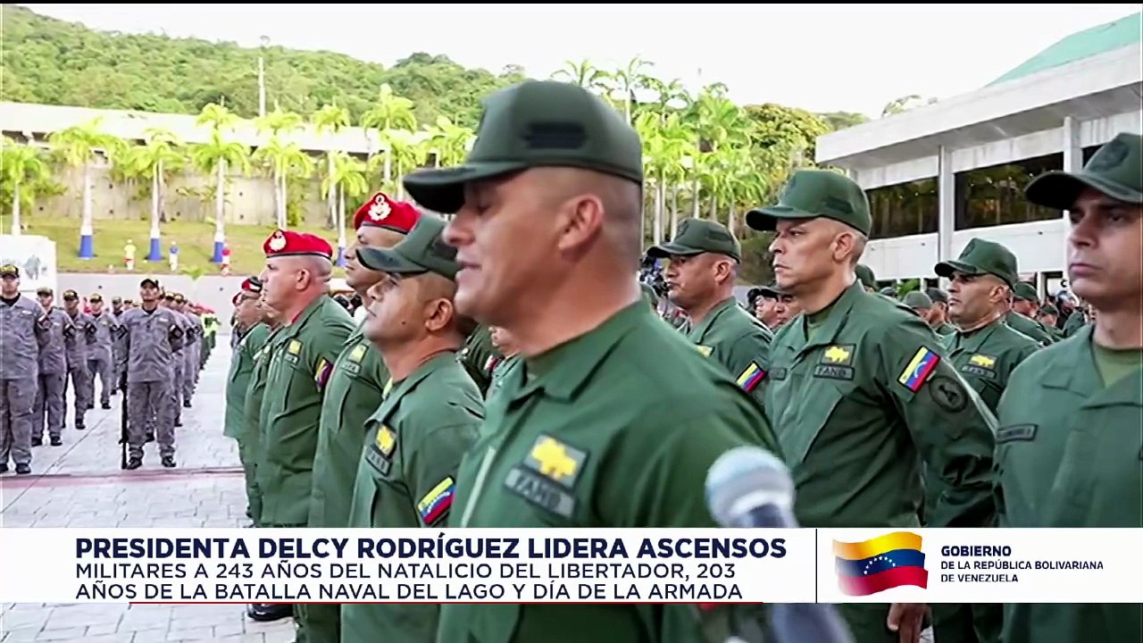 Otorgan ascensos al grado de General de Brigada y Contra Almirante de la FANB