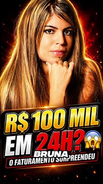 Bruna Surfistinha fatura R$ 100 mil em apenas um dia