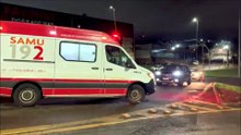 Motociclista fica ferido após perder o controle da moto e cair na Rua Olindo Periolo