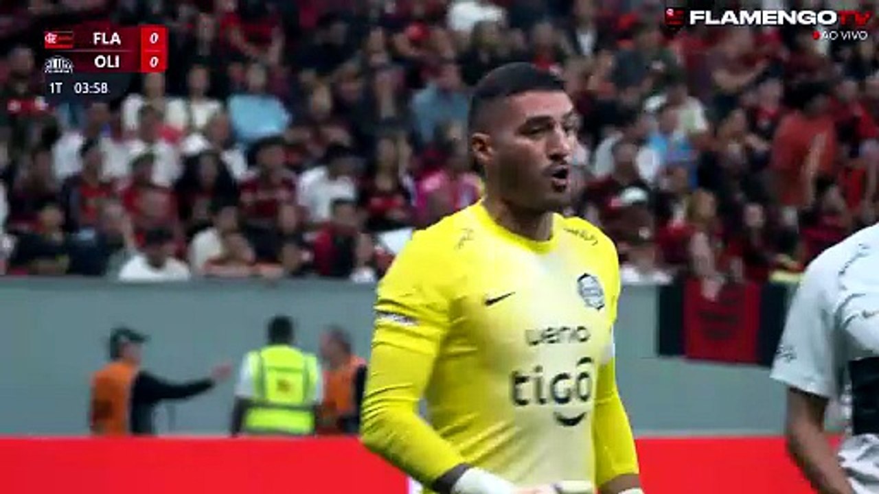 Flamengo 4×2 Olimpia - 1º Tempo - Amistoso Interclubes - 17/07/2026