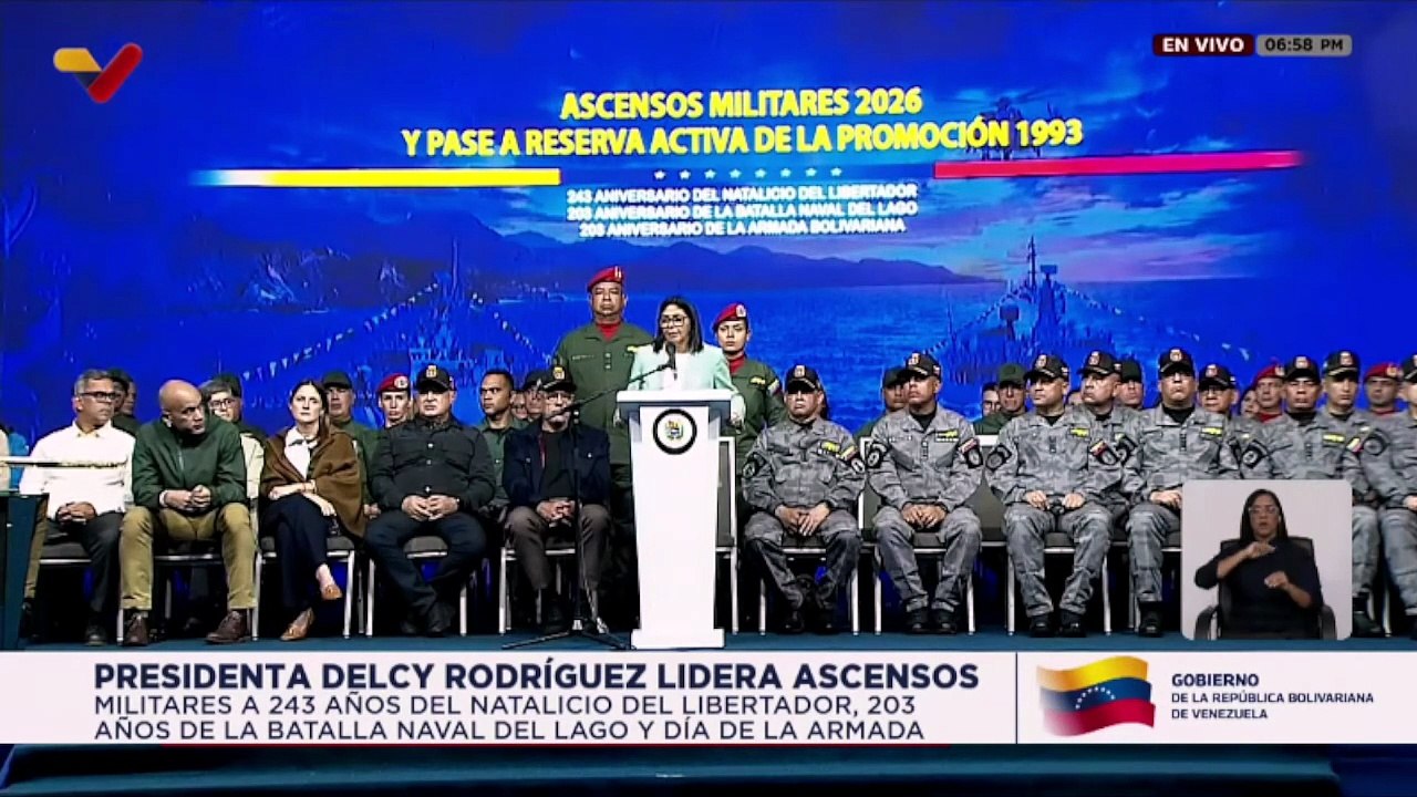 Pdta. Delcy Rodríguez denuncia el estatuto de Roma enfatizando el poder que tiene para destruir