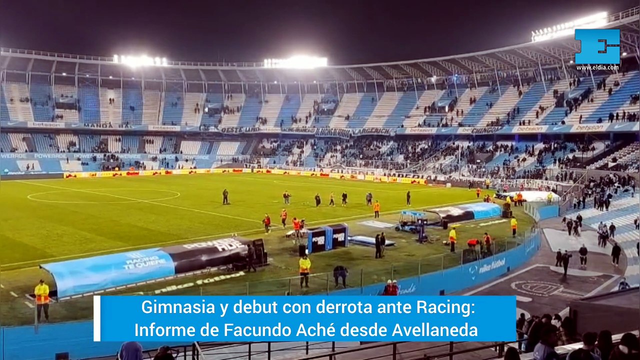 Facundo Aché | Gimnasia cayó en Avellaneda ante Racing