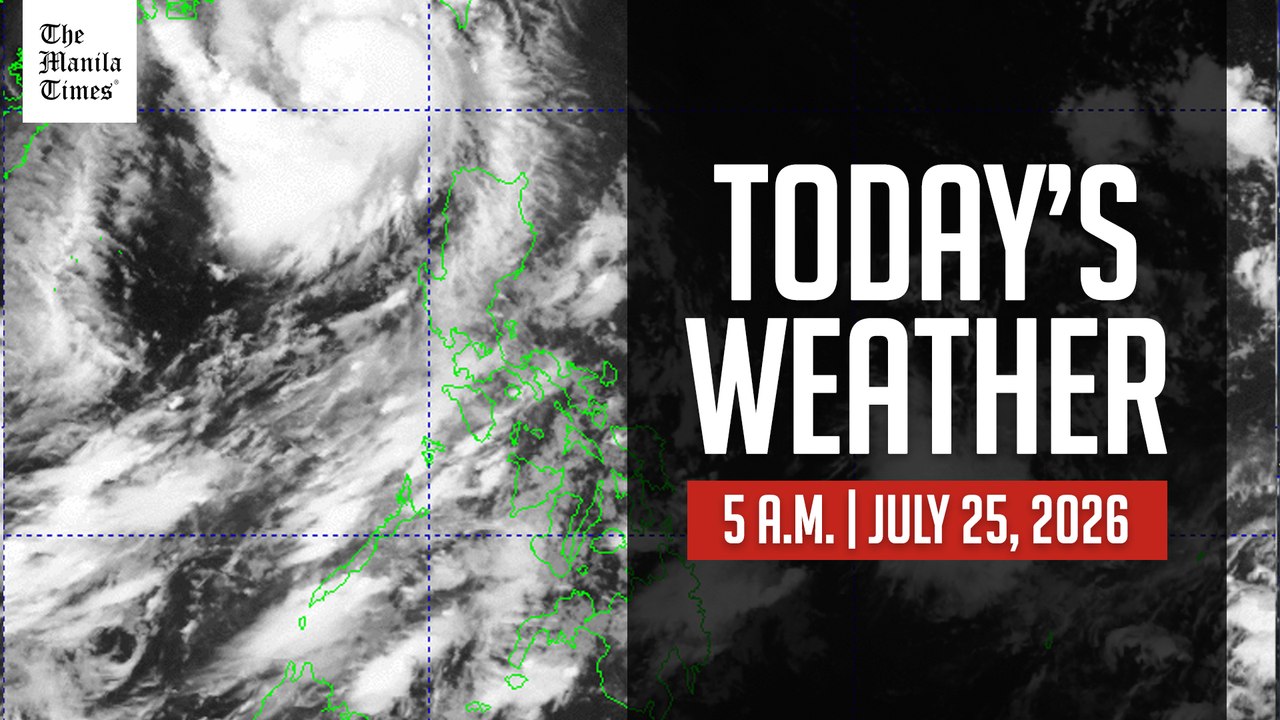 Today's Weather, 5 A.M. | Jul. 25, 2026