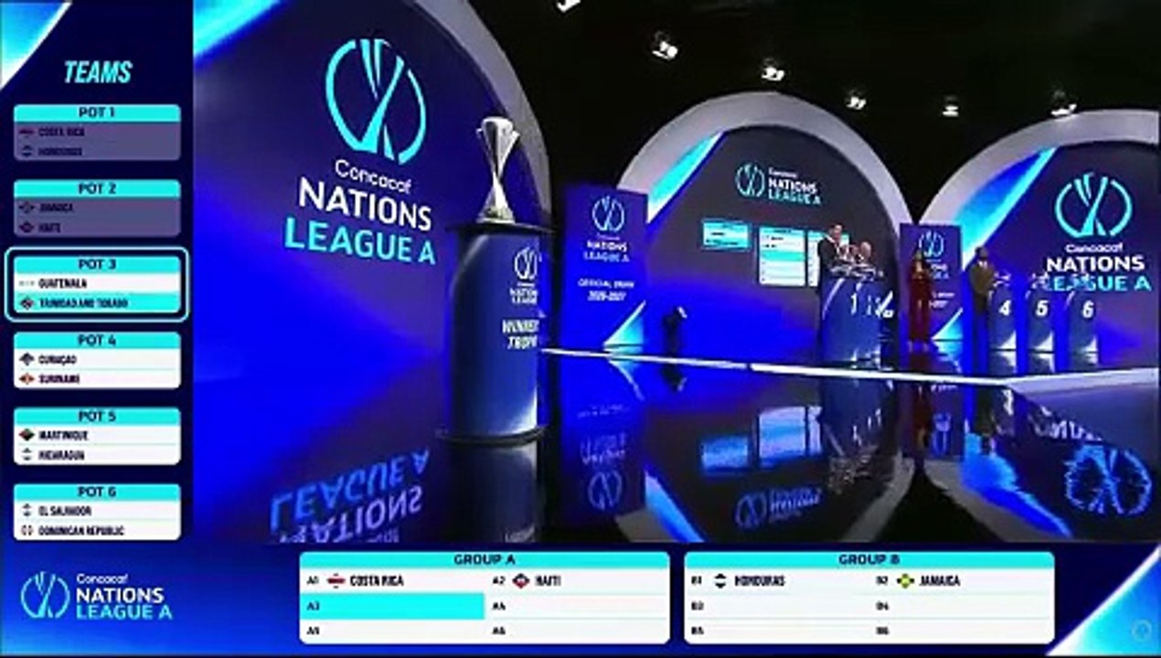 NATIONS LEAGUE DRAW