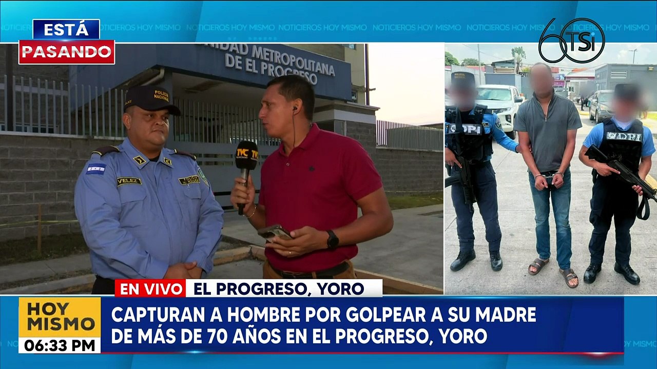 Capturan a sujeto conocido como "El Salvador" tras propinarle una golpiza a su madre de 70 años