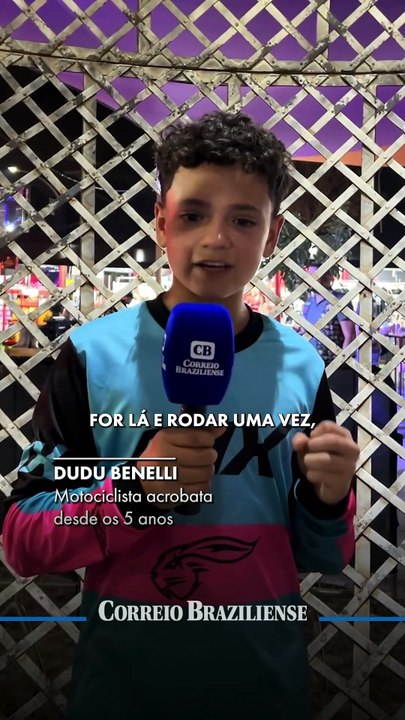 Coisa de família: globo da morte é atração no Capital Moto Week