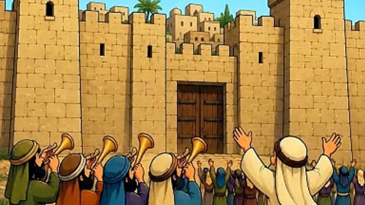 The Walls of Jericho Fell Down | Joshua 6:20