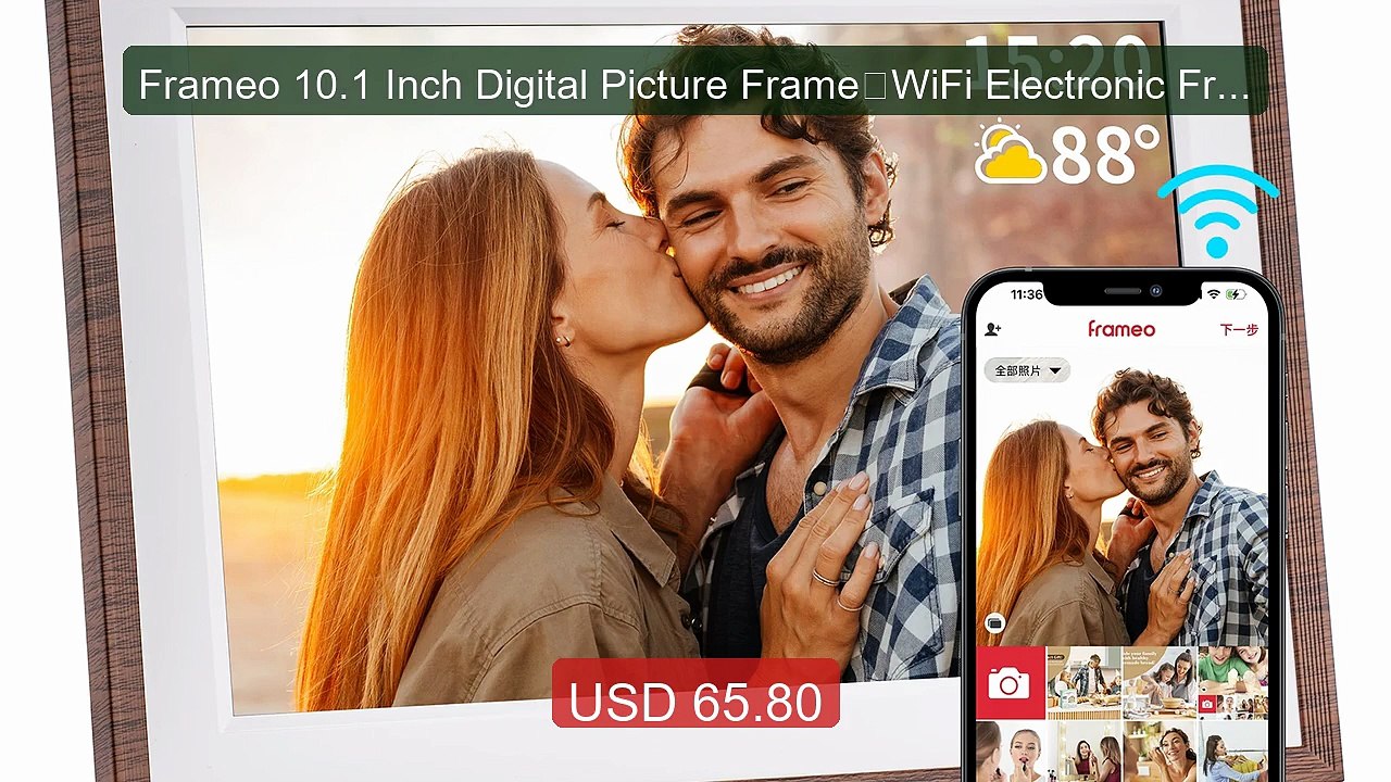 Frameo 10.1 Inch Digital Picture Frame，WiFi Electronic Frame，... -- Amazing Value 2026 | Must Have!