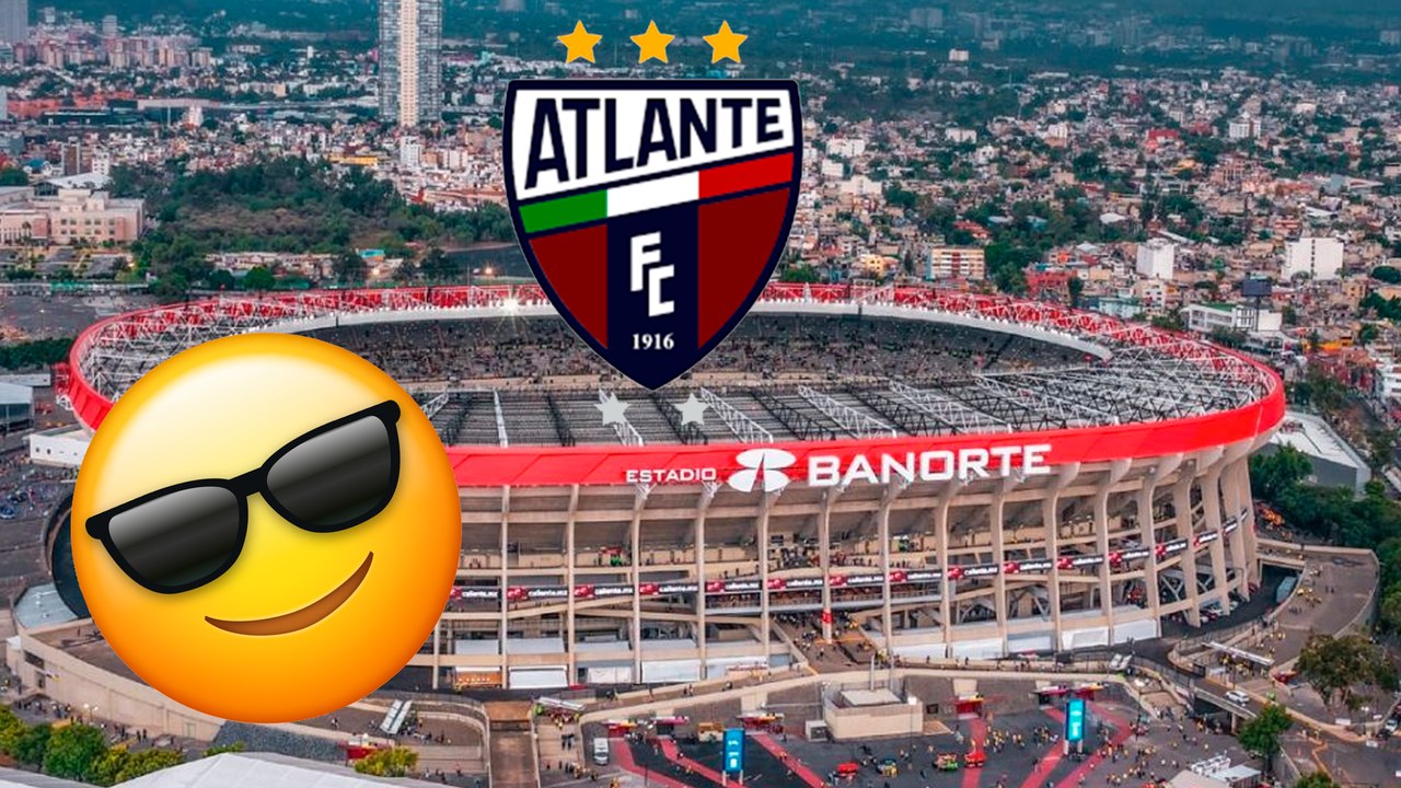 Estadio Azteca luce los colores del Atlante previo a su esperado regreso como local en la Liga MX