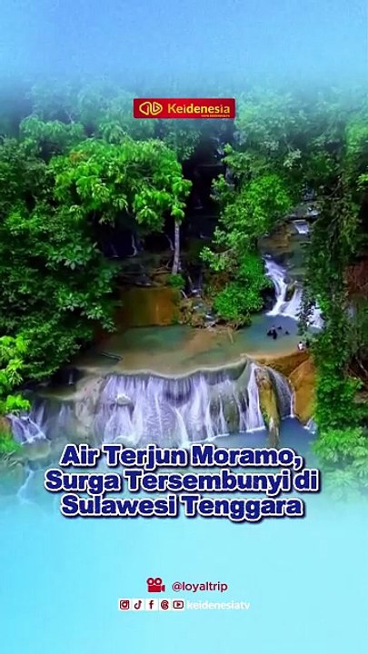 Air Terjun Moramo, Surga Tersembunyi di Sulawesi Tenggara