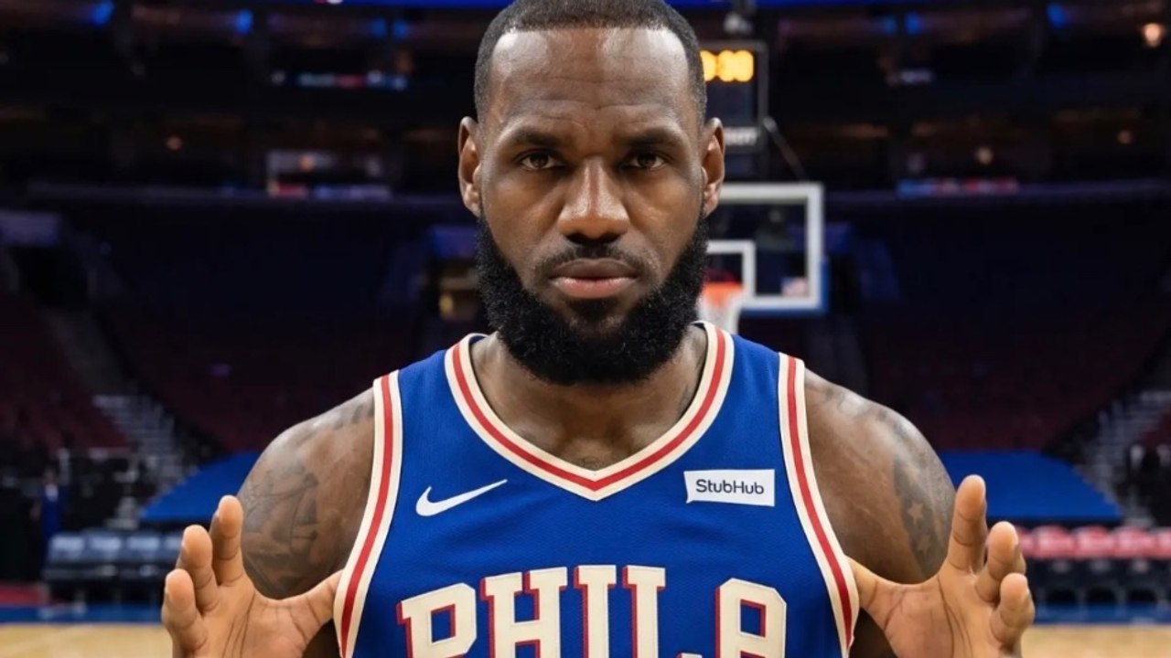 😳Je n’arrive pas à croire que LeBron soit un Sixer