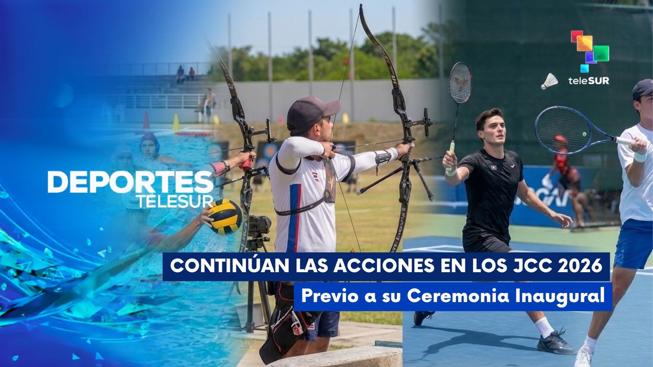 DEPORTES TELESUR | Polo, tenis y bádminton abren Santo Domingo 2026 24-07-2026