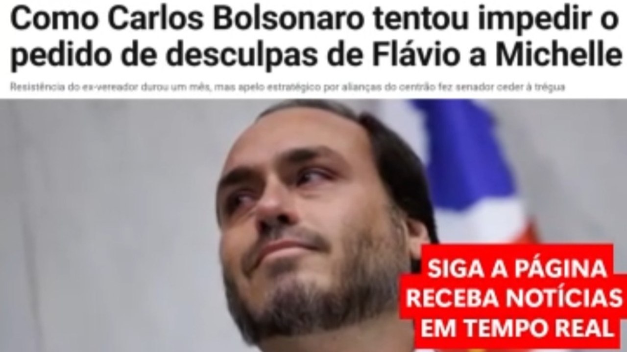 BASTIDORES - CARLOS TENTOU BARRAR A PAZ ENTRE FLÁVIO E MICHELLE? 😳