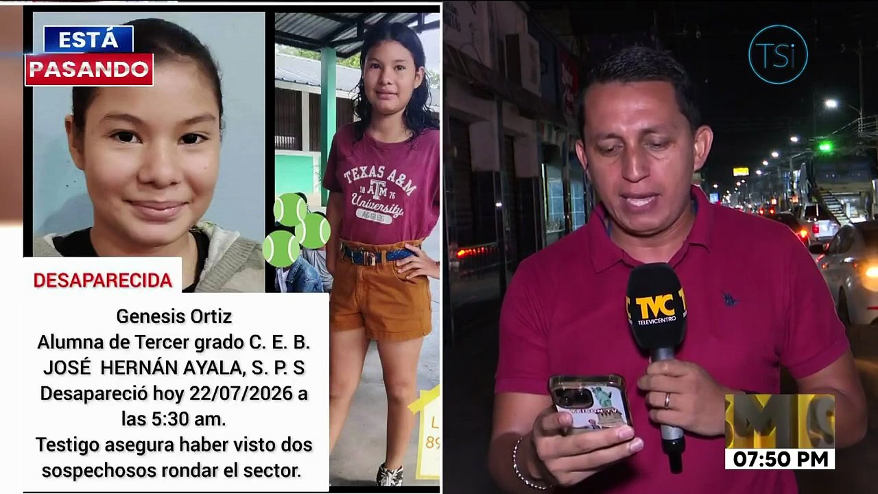 Denuncian ante la DPI la desaparición de una niña de 11 años; familia pide apoyo ciudadano