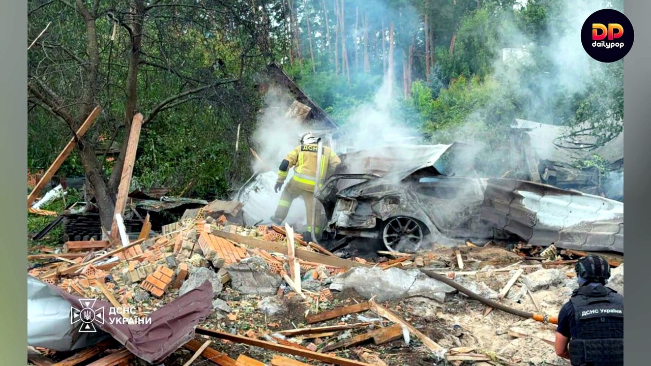 Misiles balísticos rusos golpean Kiev: 10 muertos y cerca de 100 heridos