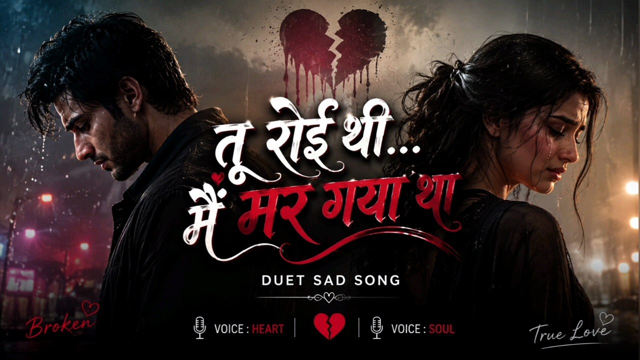 💔 तू रोई थी... मैं मर गया था 💔 | New Heart Touching Sad Song 2026 | Male Female Duet | # Emotional