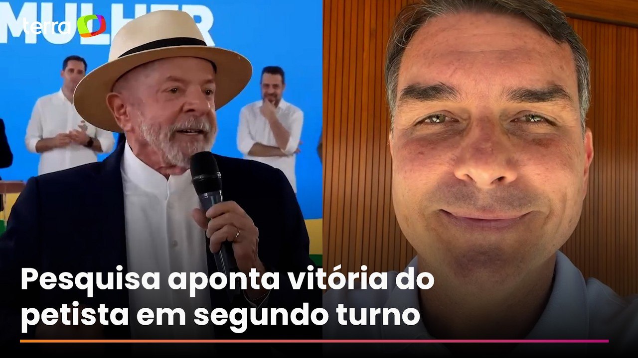 Lula tem 48% e Flávio Bolsonaro 43% em eventual segundo turno, aponta pesquisa Datafolha