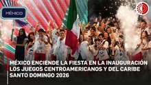 México enciende la fiesta en la inauguración los Juegos Centroamericanos y del Caribe Santo Domingo 2026
