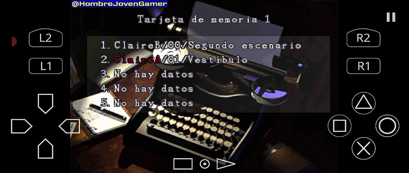 Resident Evil 2 Claire Redfield A Subt. Español Parte 2 DuckStation Android