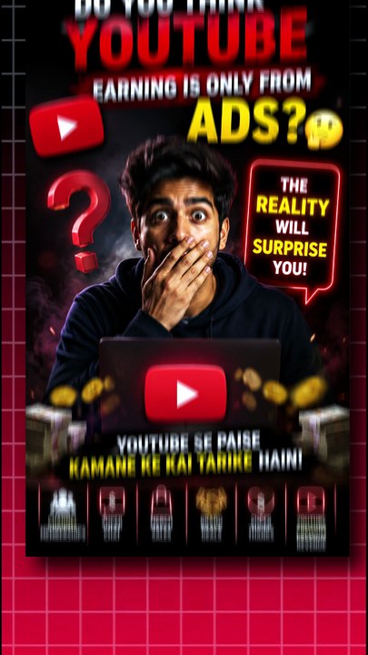 YouTube से पैसे कमाने के कई तरीके हैं !!!!