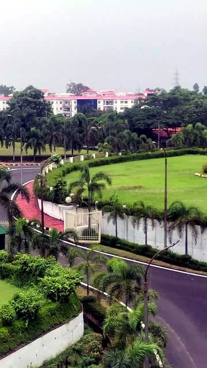 Beautiful View of the Secretariat Garden | New Capital Complex, Agartala