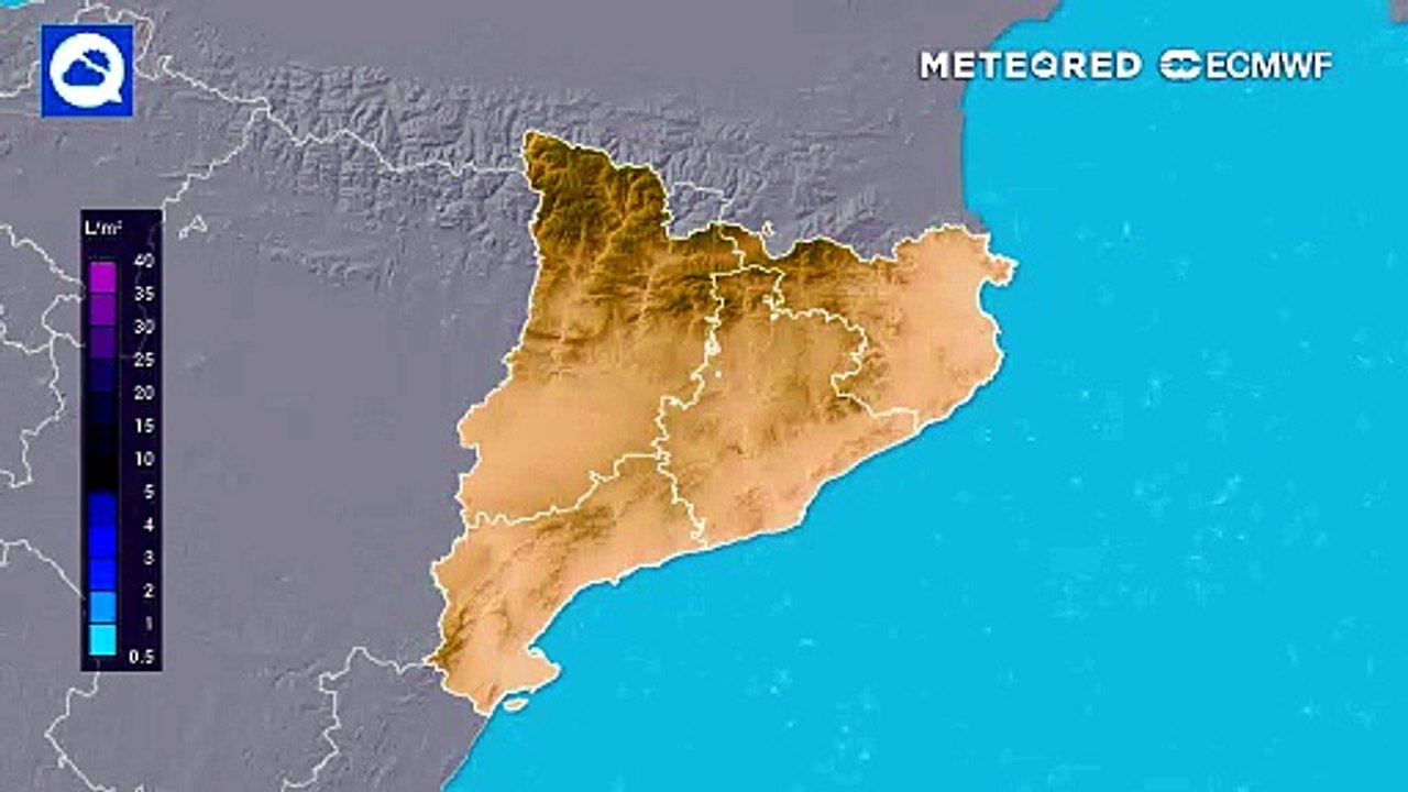 Las tormentas dejarán lluvias intensas