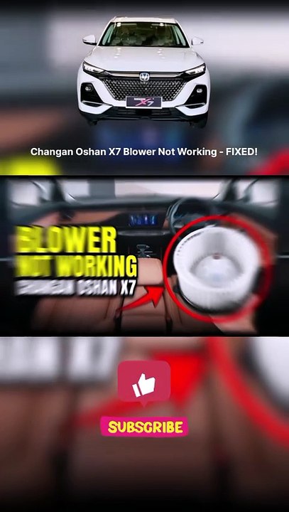 Blower Not Working? Fix in 60s! 🔧 | Changan X7
