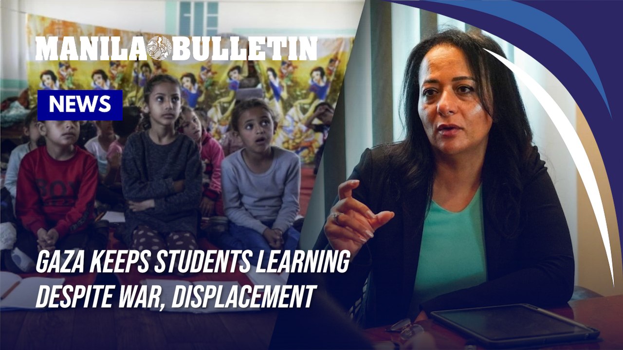 Gaza keeps students learning despite war, displacement