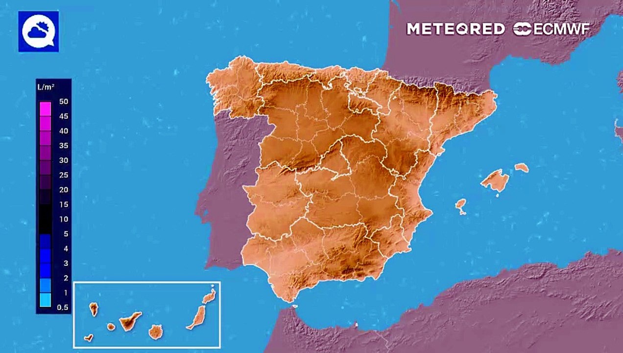 Nuevas tormentas fuertes entre Cataluña y Baleares