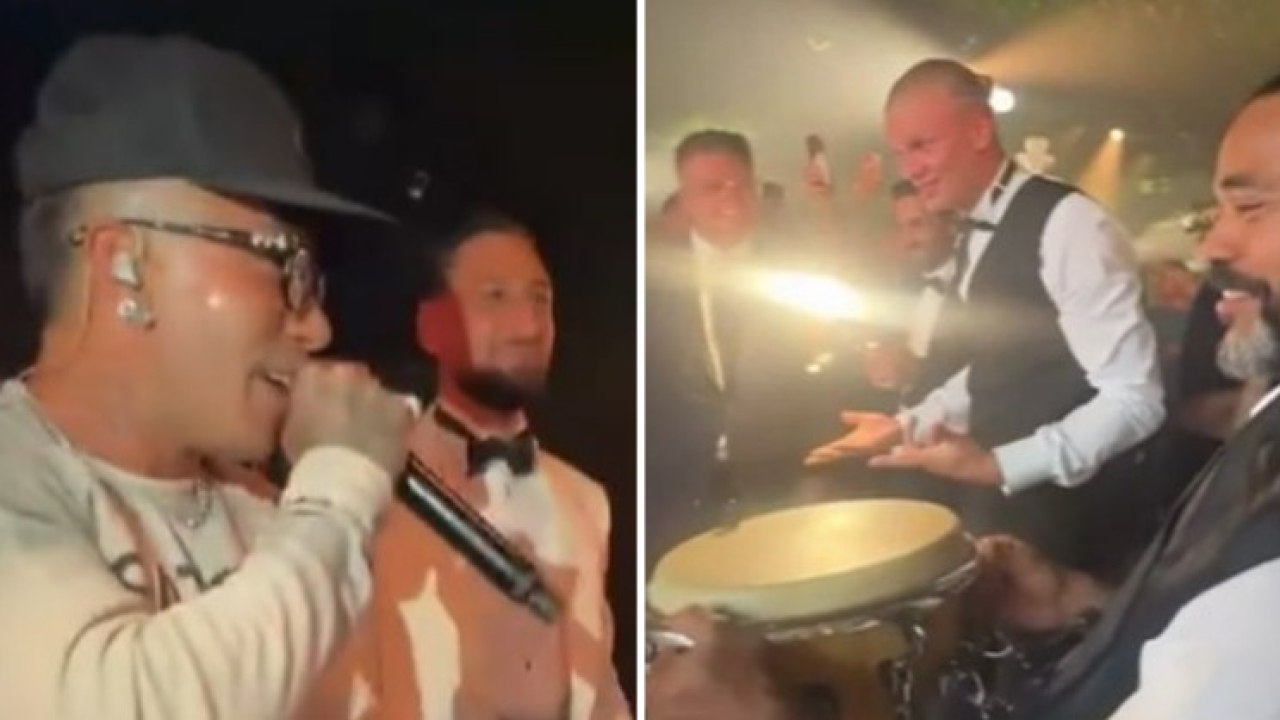 Matrimonio Donnarumma: Sfera Ebbasta canta e Haaland prende il tamburo!