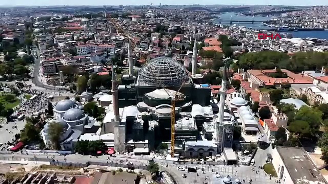 Ayasofya restorasyonunda tarihi aşama: Asıl sırlar şimdi ortaya çıkacak!