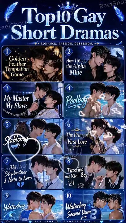 Top 10 Gay Short Dramas❤️‍🔥