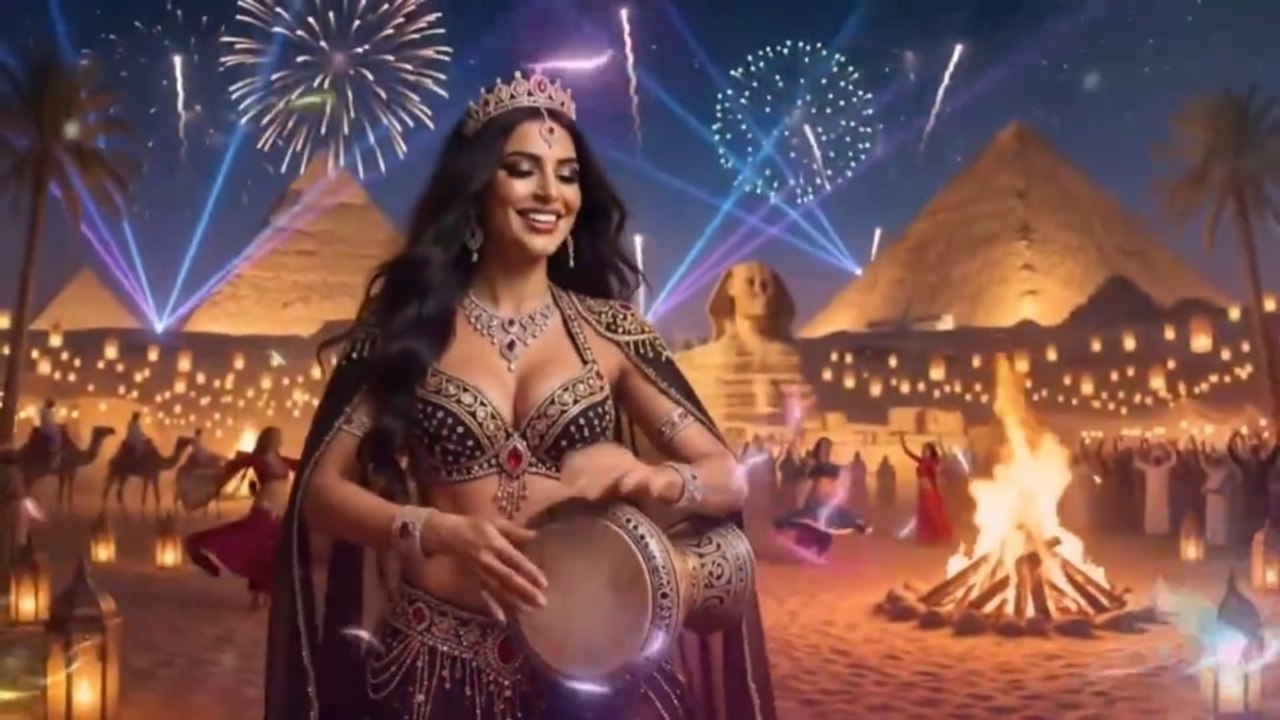 Habibi Ta'al (حبيبي تعال) | Arabic DJ Remix | Belly Dance Music | Egyptian Nights