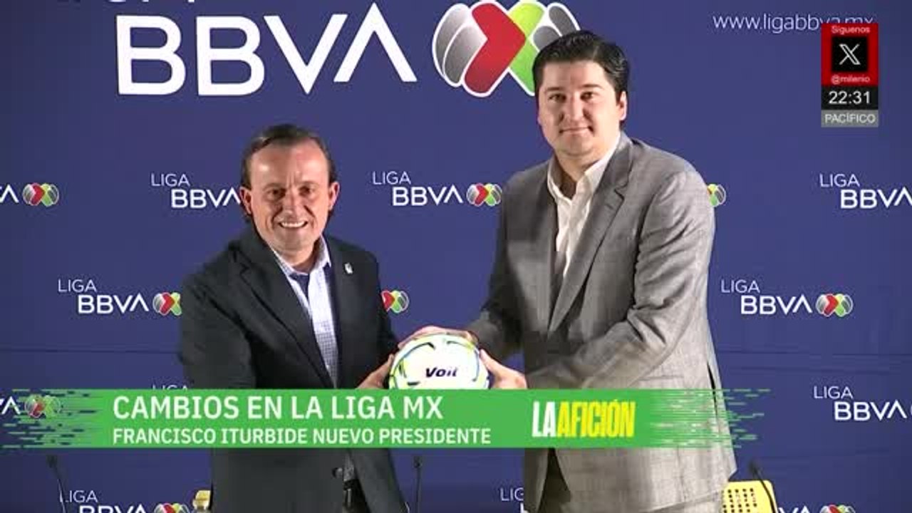 Iturbide es el nuevo presidente de la Liga MX | Milenio Noticias: La Afición, 24 de julio de 2026