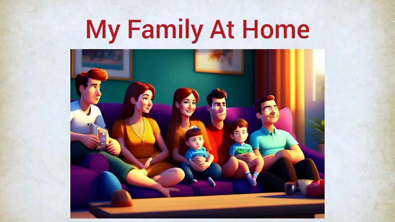 My Family At Home   Improve your English ⭐   Very Interesting Story - Level 1   VOA #18