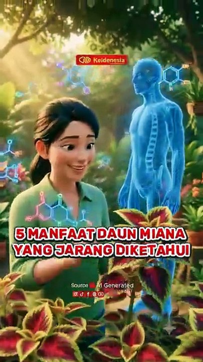 5 Manfaat Daun Miana yang Jarang Diketahui